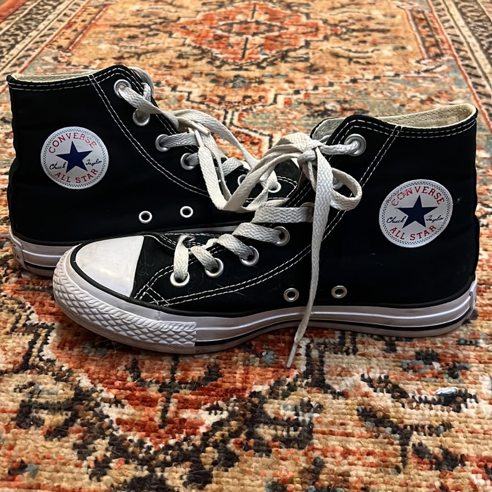 Black High Top Chuck Taylor Converse